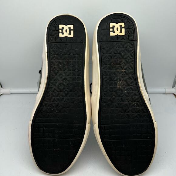 DC Shoes Mens 10 Studio Mid Gray Skate Sneaker - Picture 10 of 10